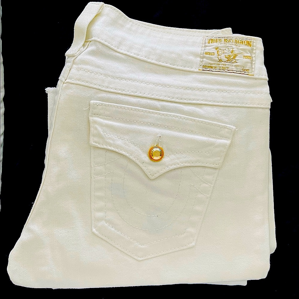 True Religion White Jeans